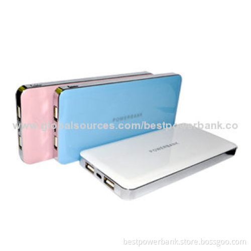 12,800mAh High-capacity Dual-USB 5V/1/2.1A Mobile Phone Chargers with CE/RoHS Mark